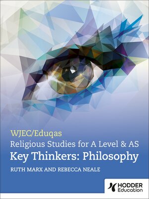 cover image of WJEC/Eduqas a Level Religious Studies Key Thinkers